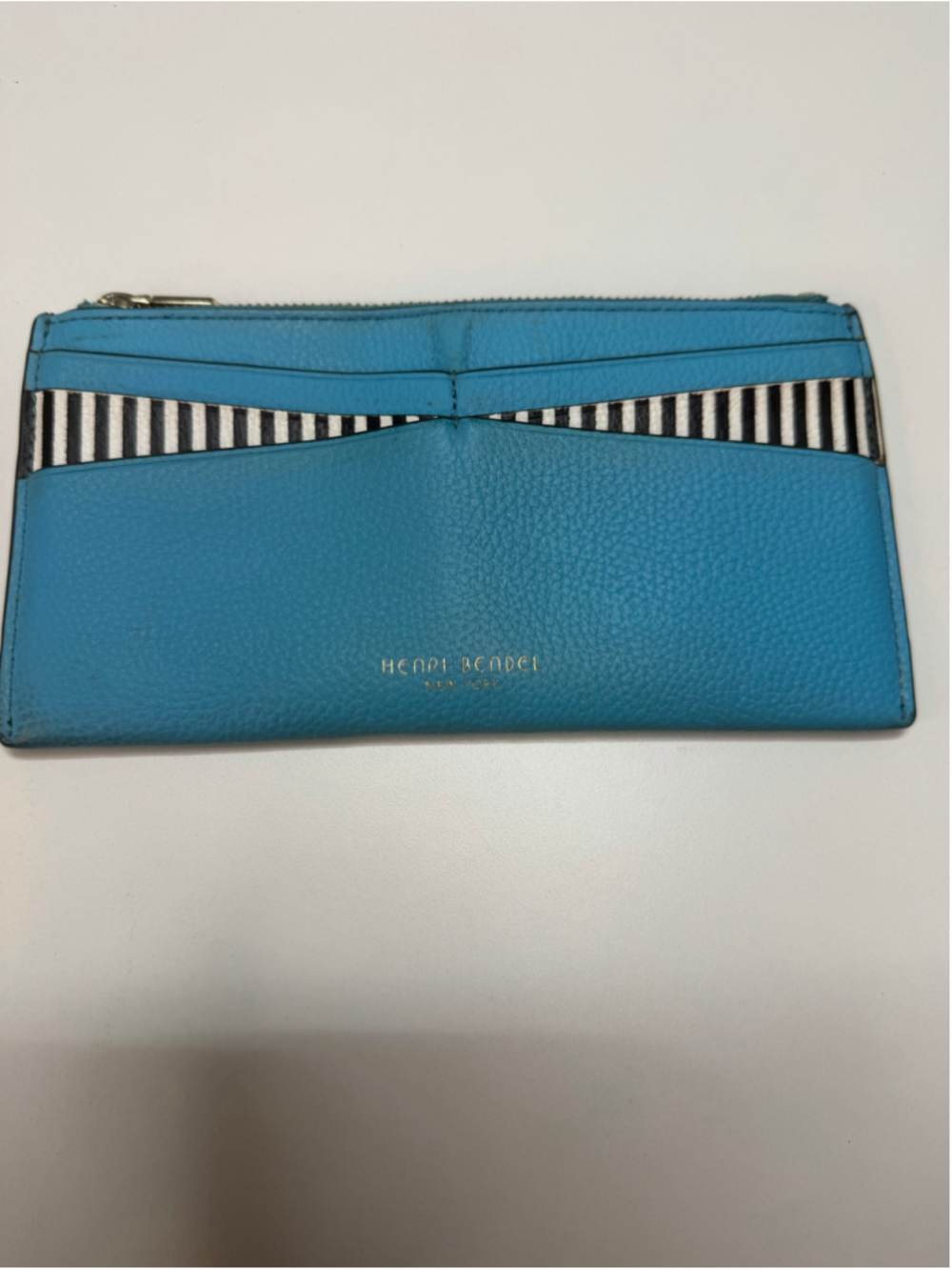 Women's Henri Bendel Wallet One Size Blue Black